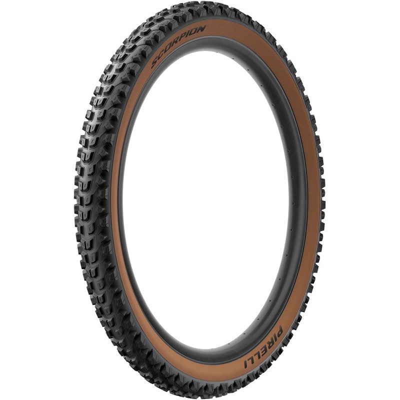Pirelli Scorpion Enduro S Tire – 29 x 2.6 Tubeless Folding Classic Tan