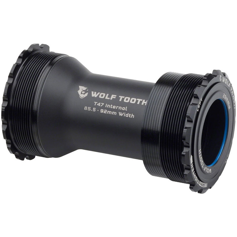 Premium Wolf Tooth T47 Inboard Bottom Brackets | Durable, Lightweight, Sealed, Custom Spindle Compatibility, Made in USA