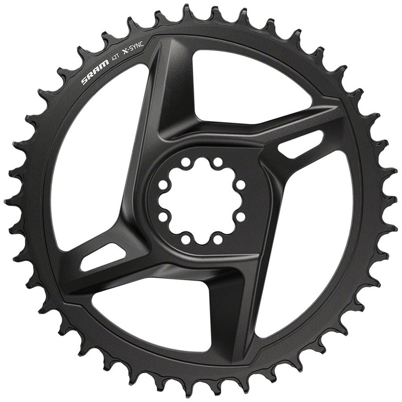 SRAM X-Sync Road Direct Mount Chainring Rival – 38t 12-Speed 8-Bolt Direct Mount BLK