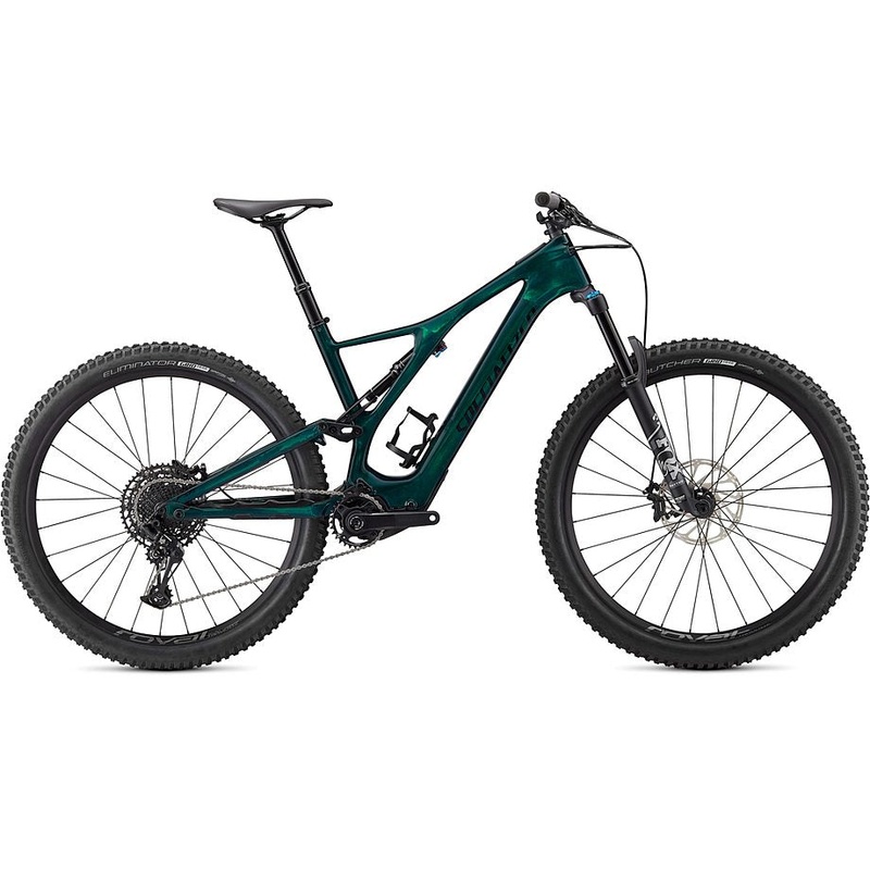 2021 Specialized levo sl comp carbon bike green tint / black s