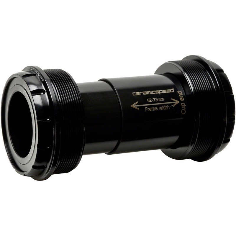 CeramicSpeed T47/73 Bottom Bracket – SRAM DUB MTB, Coated Races, Black