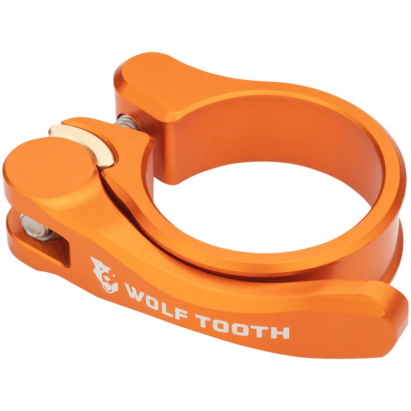 Components Quick Release Seatpost Clamp – 31.8mm Orange