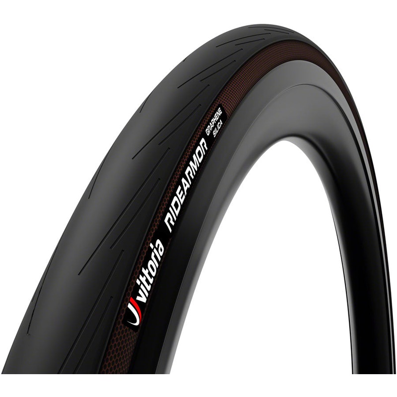 Ride Armor Tire – 700 x 34 Tubeless Folding BLK Graphene + Silica G2.0