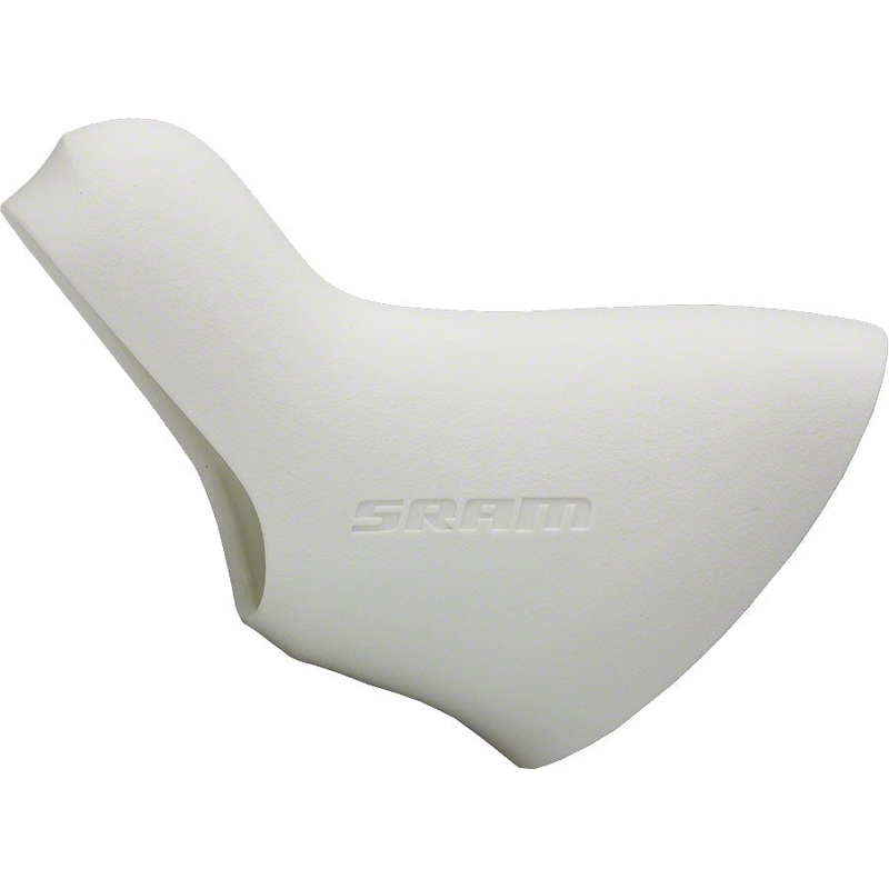 Cable Brake Doubletap Drop Bar Lever Hoods White Pair