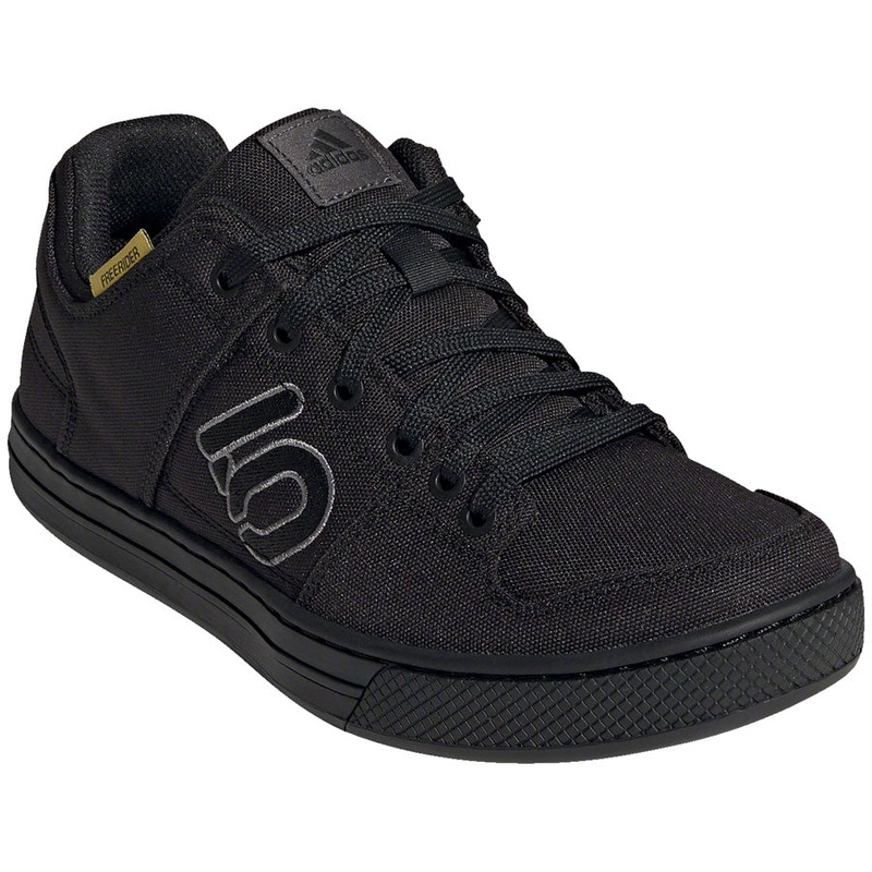 Five Ten Freerider Canvas Flat Shoes – Mens Core BLK/DGH Solid Gray/Gray Five 9