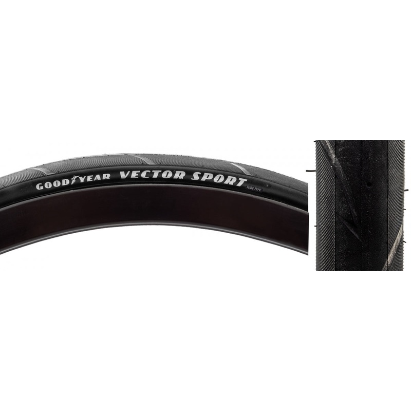 Goodyear Vector Sport 700×25 Fold TPI 120 Bk/Blk GR.018.25.622.V001.R