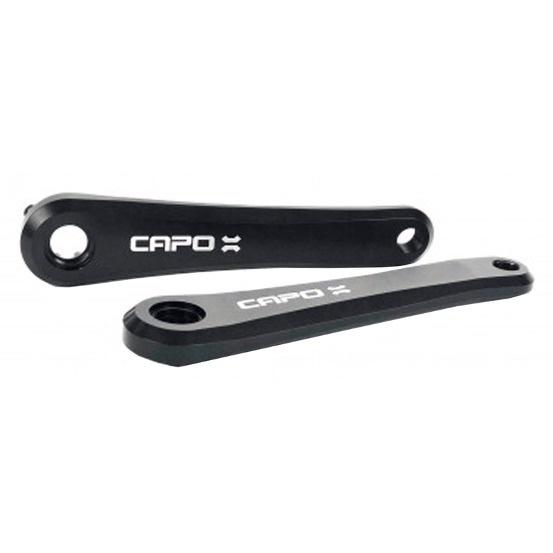Leonardi Capo Crank Arms 175mm – Black (Spindle Separate)