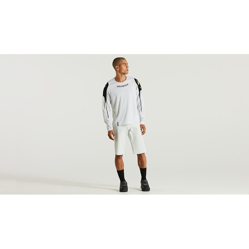 Specialized gravity jersey ls dove grey m