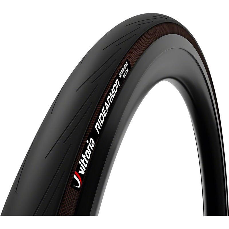 Vittoria Ride Armor Tire – 700 x 36 Tubeless Folding Black Graphene Silica G2.0