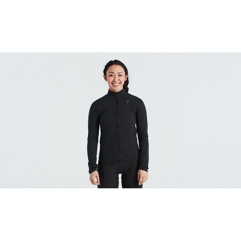 2023 SPECIALIZED WOMEN RBX COMP RAIN JACKET – LARGE, BLACK