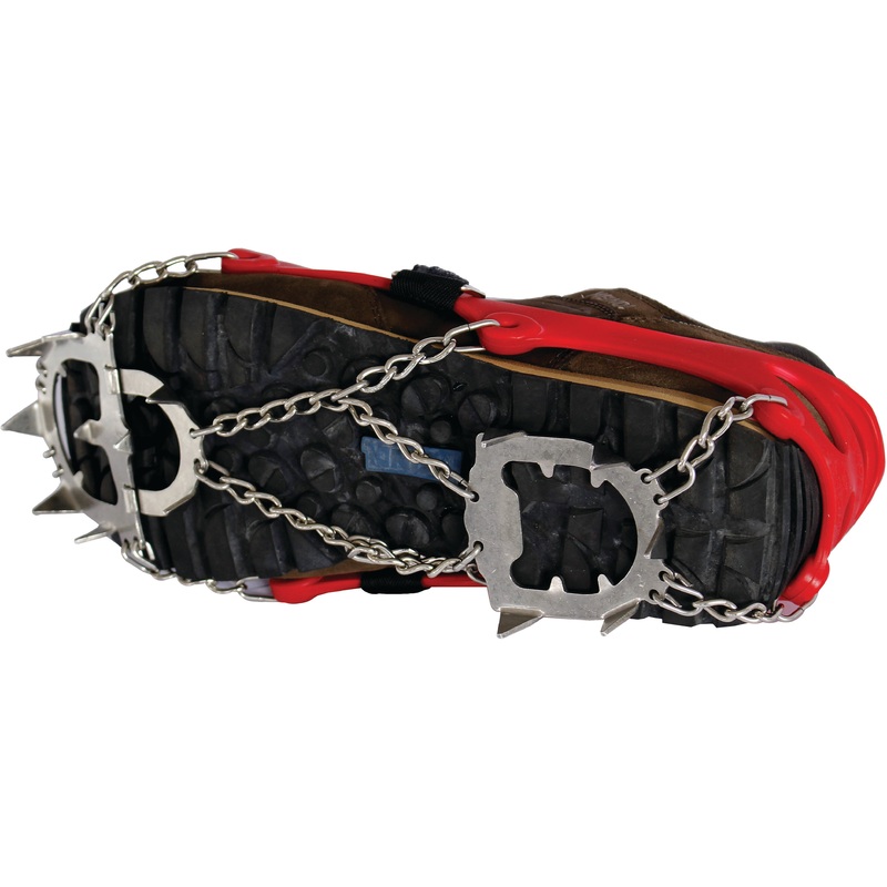 Stubai Mount Track Winter Traction Series: High-Performance Elastic Crampons with Heat-Treated Steel, Secure Grip, and Lightweight Design for Snow & Ice