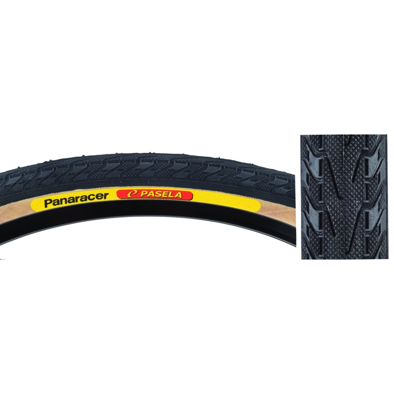 Tire Pan Pasela 700X38 Wire Black/Ysk
