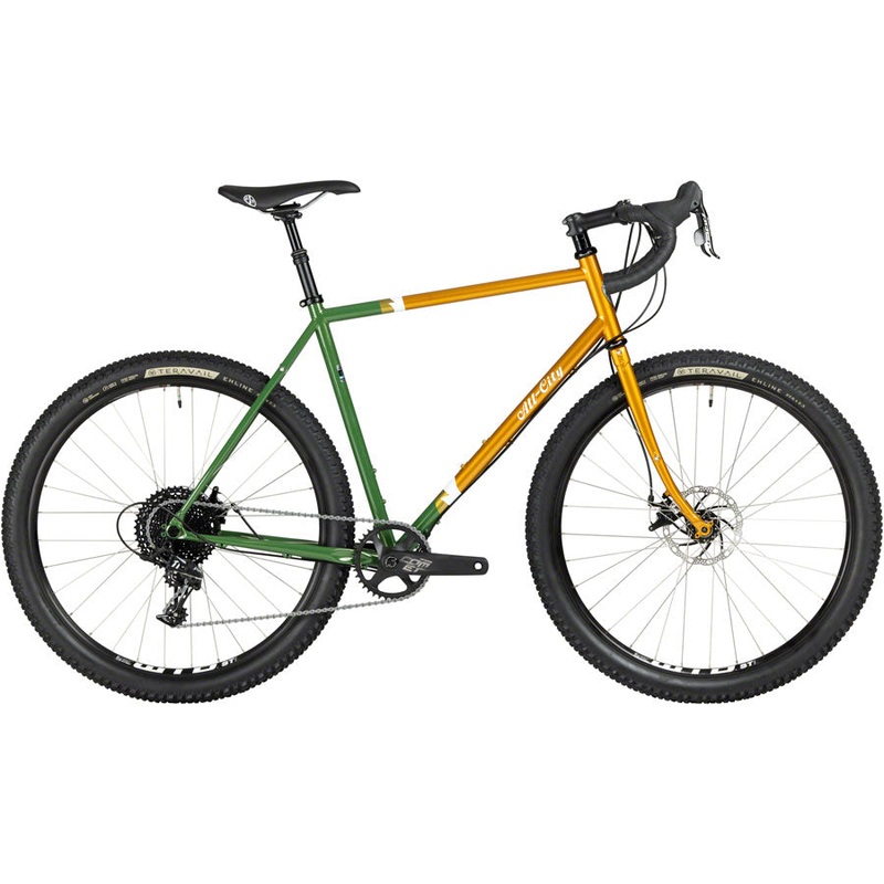 All-City Gorilla Monsoon Bike – 650b, Steel, APEX, Tangerine Evergreen, 49cm