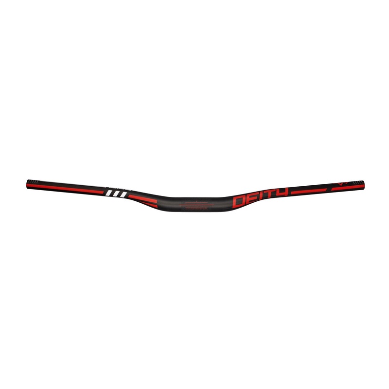 Deity Skywire Carbon Riser Bar (35) 25mm/800mm, Red