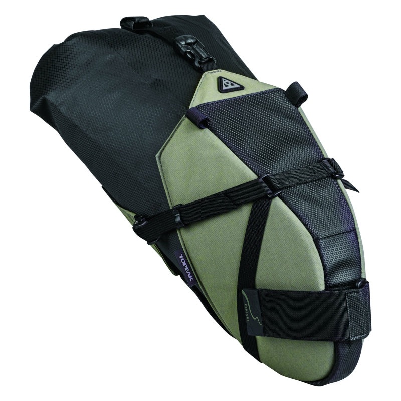 Topeak BackLoader X Velcro Straps 18.1×9.4×8.7 610 c.i. Green