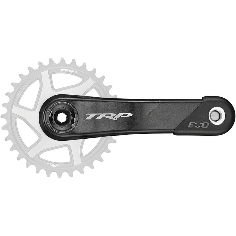 TRP CK-9050 EVO Crankset – 170mm, 12-Speed, For 68/73mm Frame BB, DM CINCH Chainring Interface, 30mm Spindle, Carbon,