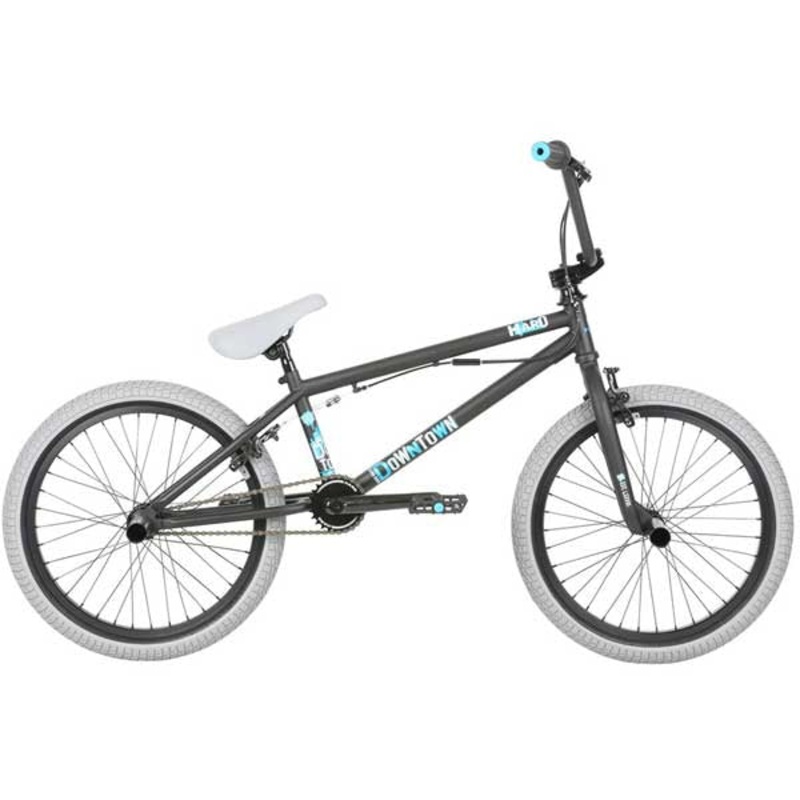 Haro Downtown DLX 19.5″TT Bike-Matte Black