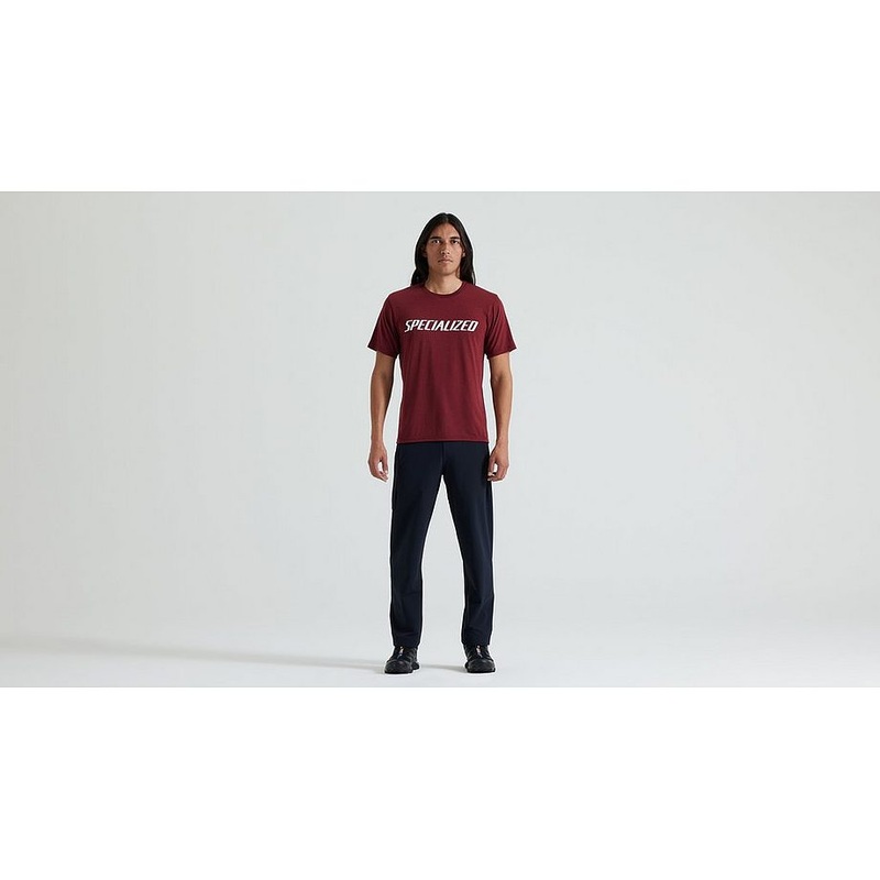 Specialized wordmark tee ss men garnet red s