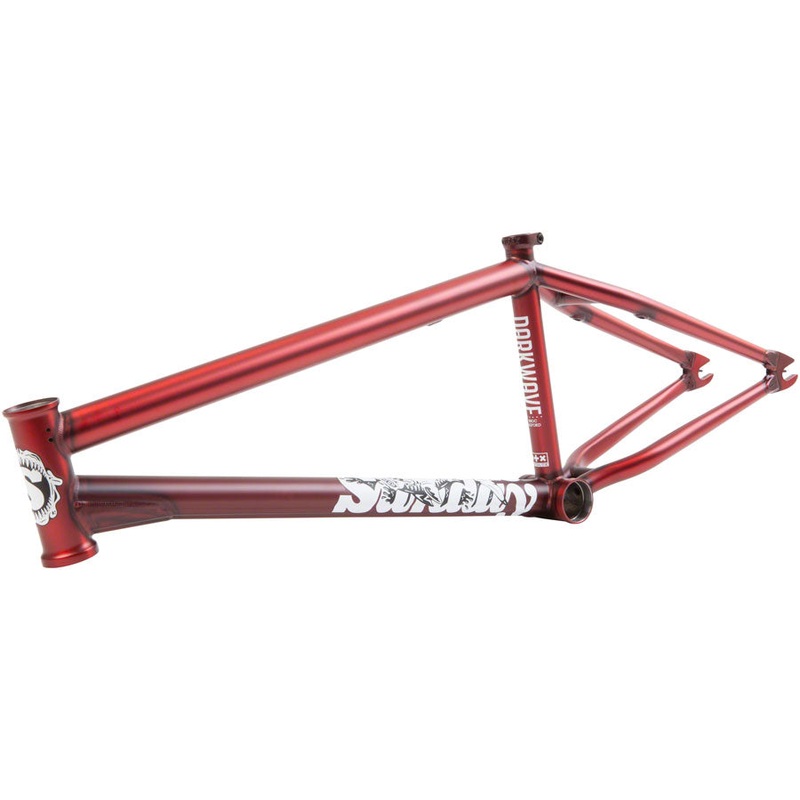 Sunday Darkwave BMX Frame – 21.25″ TT Matte Translucent Red