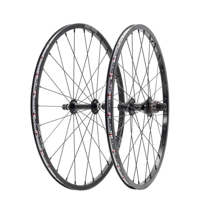 Box Three Mini/Expert BMX Race Wheelset-20×1 1/8″