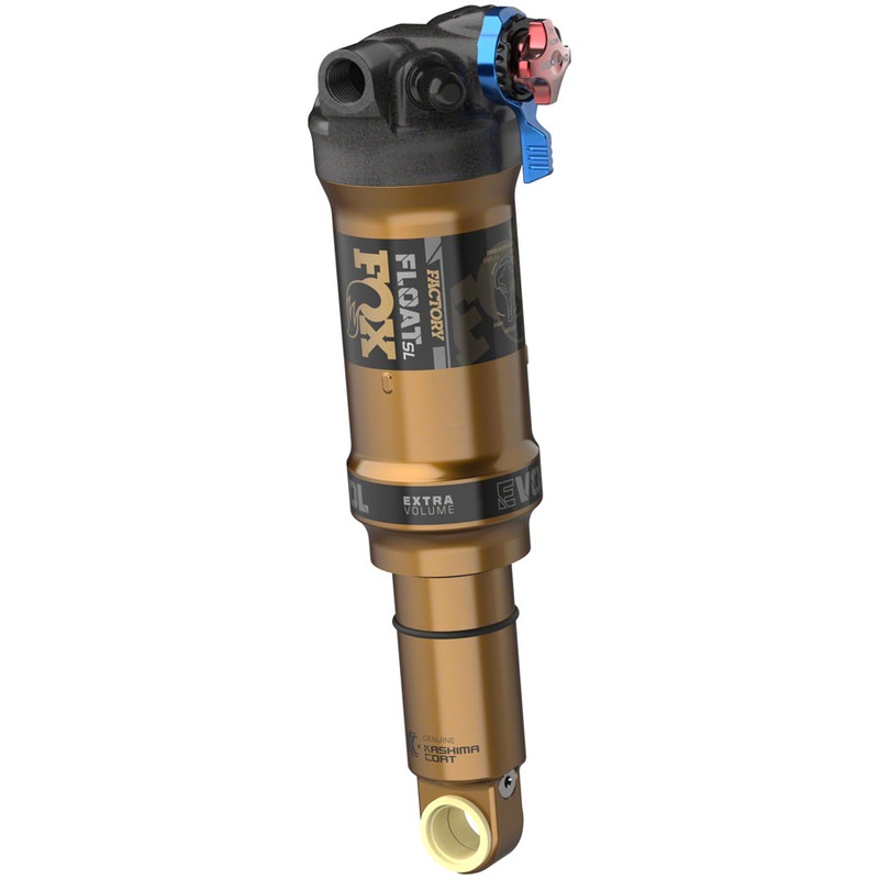 FOX FLOAT SL Factory Rear Shock – Trunnion Metric 165 x 40 mm 3-Postion Lever EVOL SV Kashima Coat