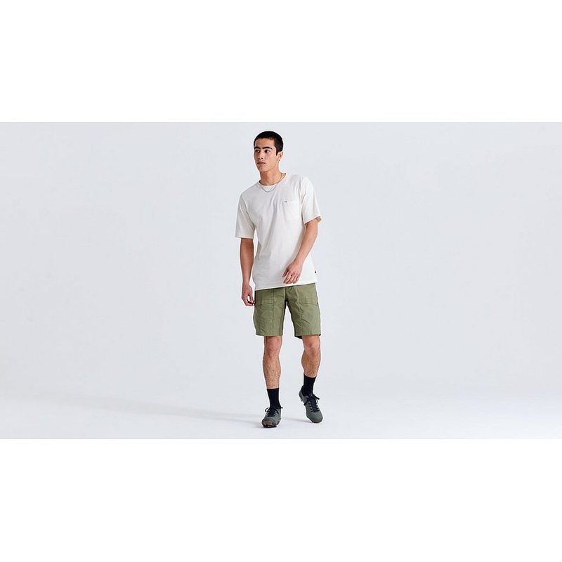Specialized s/f cotton pocket tee ss men eggshell xs