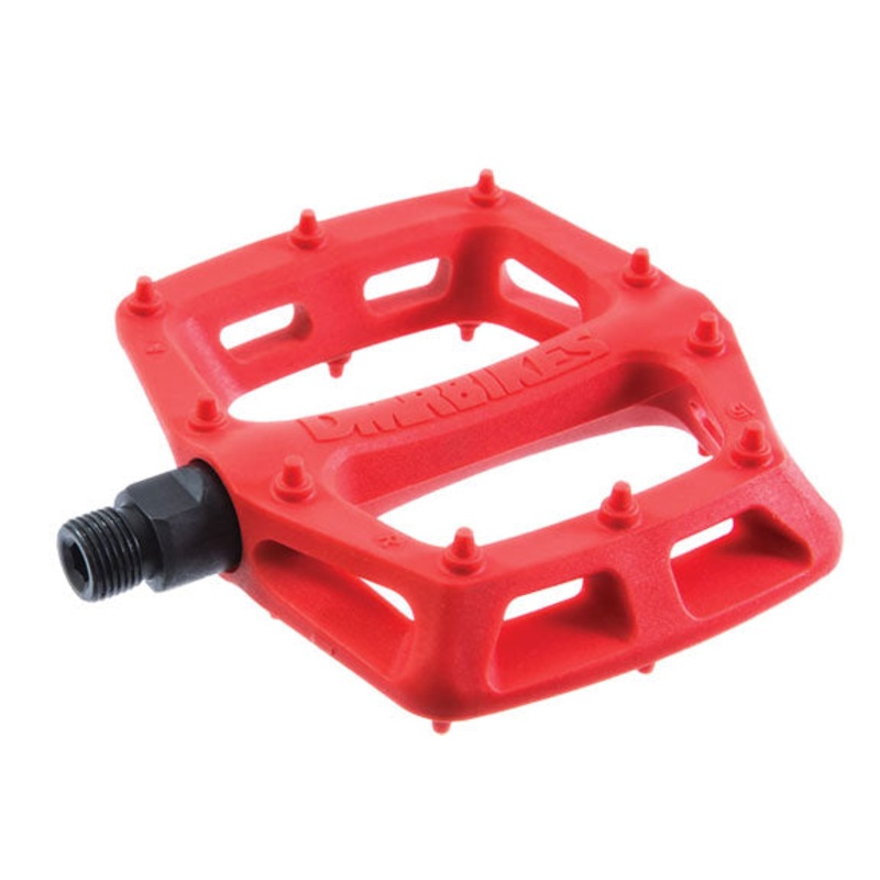DMR V6 Pedals – Platform Plastic 9/16″ Red