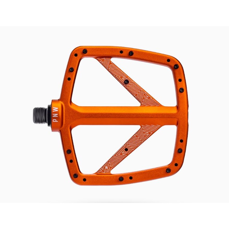 PNW Loam Flat Pedals Blood Orange