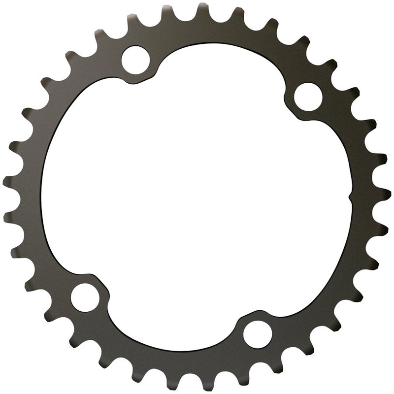 SRAM Force 2×12 Aluminum Chainrings  33t, 35t, 46t & 48t for AXS Cranksets | Durable, Wear-Optimized, X-Range Technology, 107 BCD, Black & Gray Styles