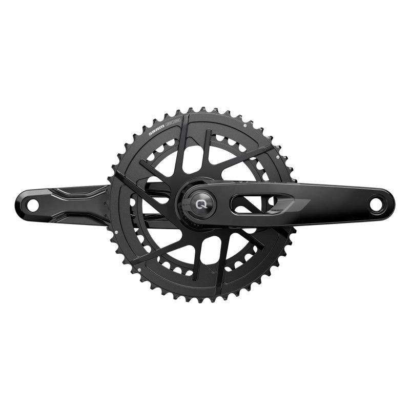SRAM Rival AXS Power Meter Crankset – 165mm 12-Speed 48/35t 8-Bolt Direct Mount DUB PM Spindle Carbon E1