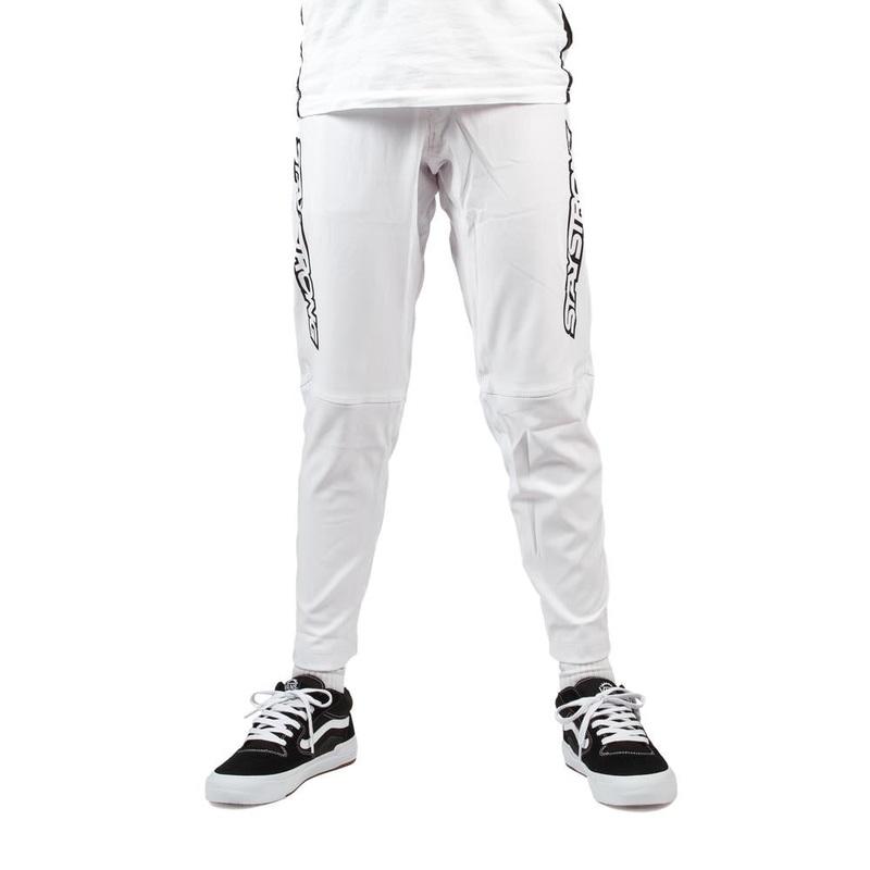 Stay Strong Youth V3 Race Pants – White/Black