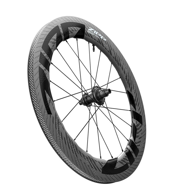 Zipp 858 NSW Rear Wheel – 700 12 x 142mm Center-Lock HG11 Tubeless Carbon C1