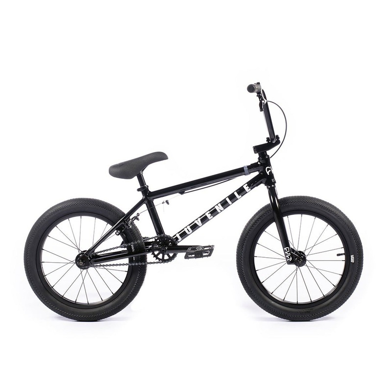 Cult Juvenile 18″ BMX Freestyle Bike-Matte Black