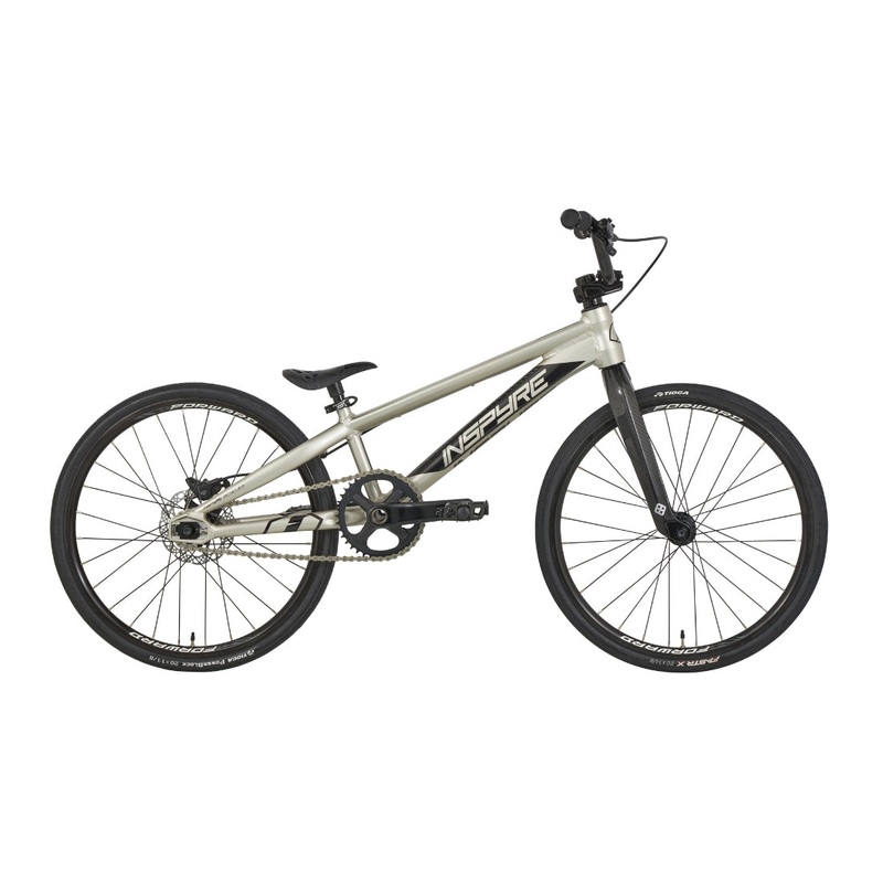 Inspyre Evo-C Disk Junior 18.75″TT BMX Race Bike-Champagne