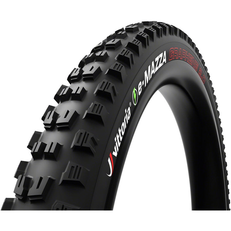 Vittoria e-Mazza Tire – 29 x 2.4 Tubeless 2PLY Folding Black Enduro G2.0