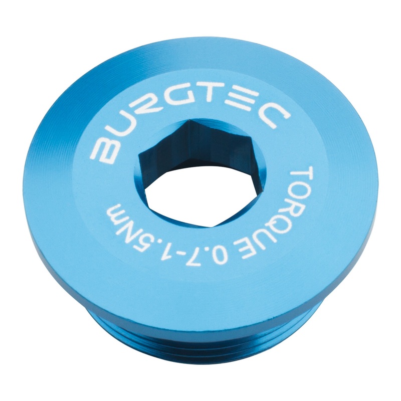 Burgtec Shimano Crank Bolt – Deep Blue