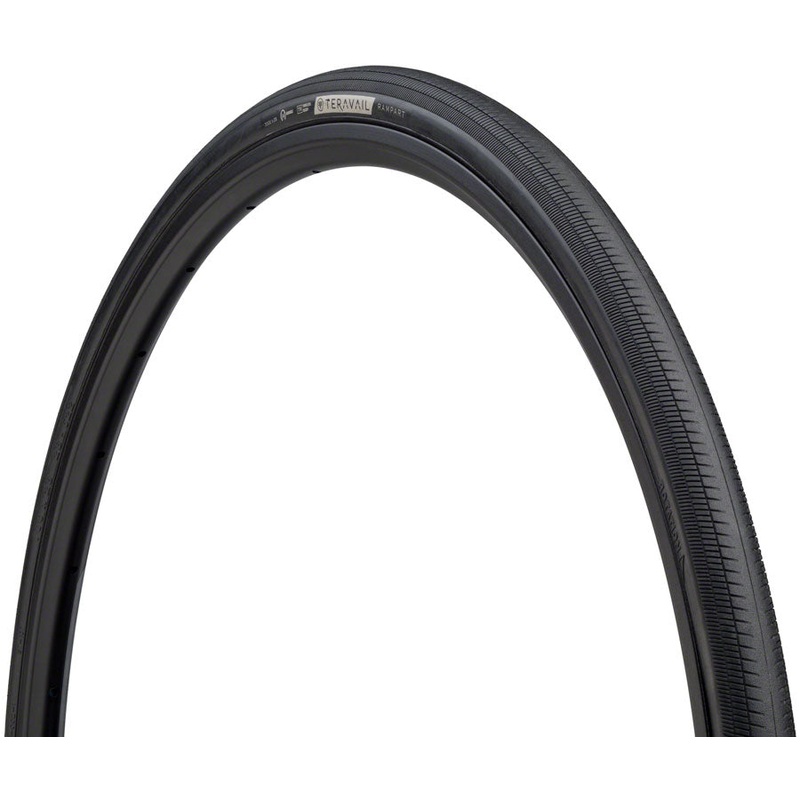 Teravail Rampart Tire – 700 x 32, Tubeless, Folding, Black, Durable, Fast Compound