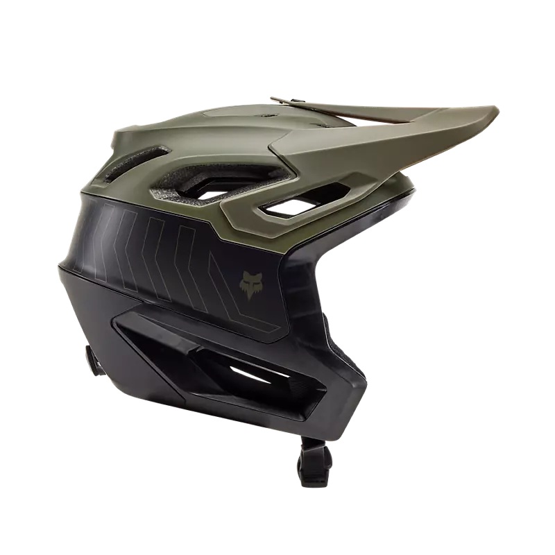 Fox Racing Dropframe Pro MTB Helmet – Runn – Olive Green