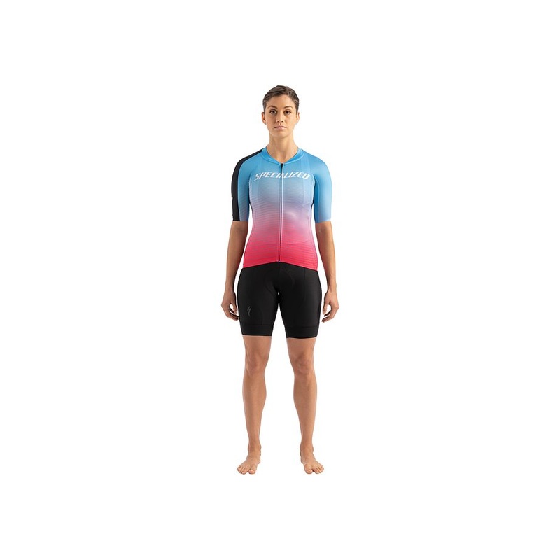 Specialized sl r jersey ss wmn pro blue / black team l