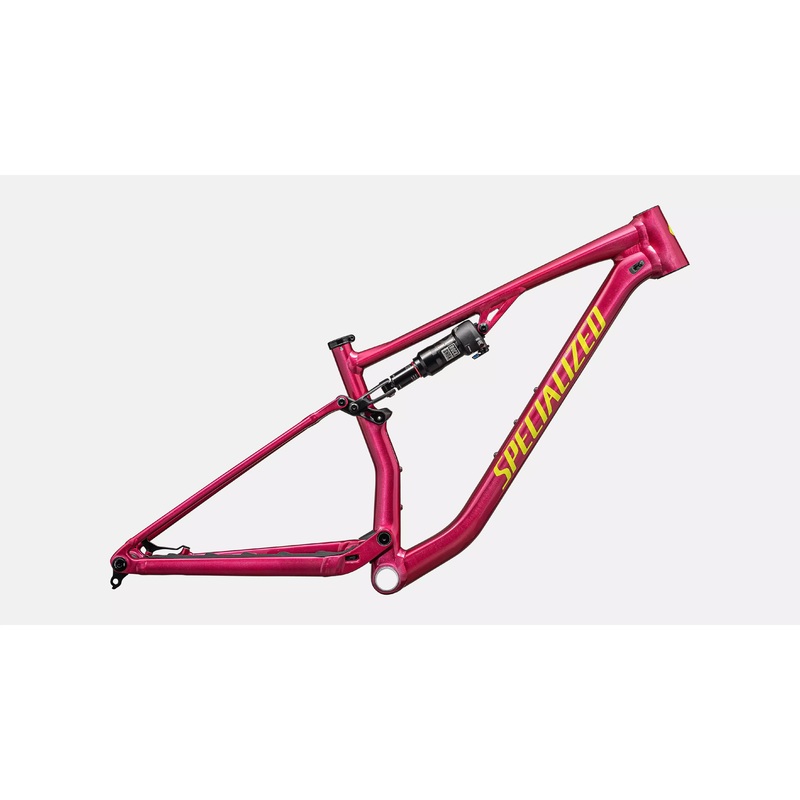 2025 Specialized Chisel Frameset – Gloss Rebel Pink Tint Organic Brushed / Satin Ion Metallic