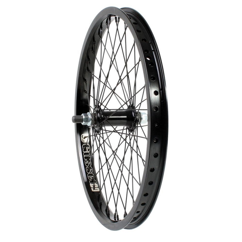 Gusset Black Dog 48H Front Wheel Black