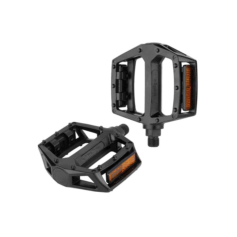 Wellgo 313 Platform Pedals – Black