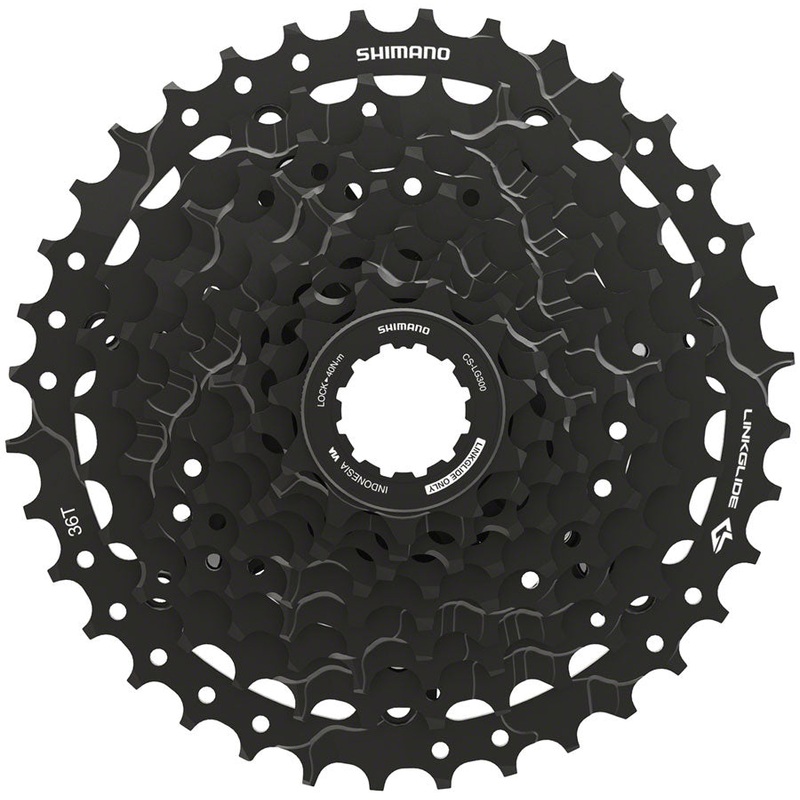 CUES  CS-LG300-9 Cassette – 9-Speed 11-36t LINKGLIDE Black