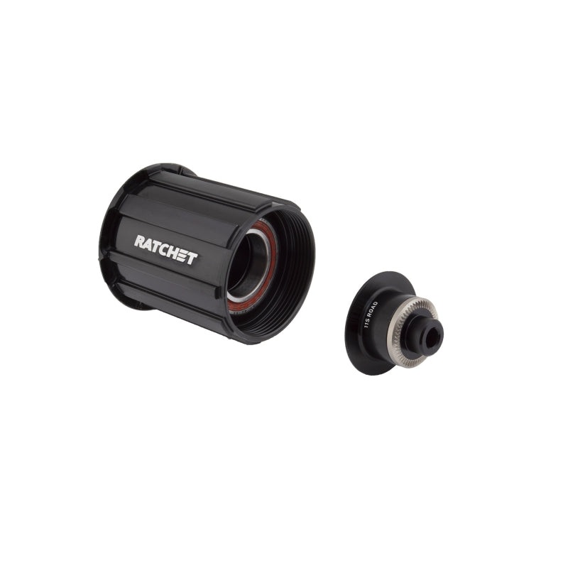 DT Swiss Ratchet Freehub Body – Shimano HG 11 Road Light Aluminum Sealed Bearing QR x 130/135 mm Kit w/ End Cap