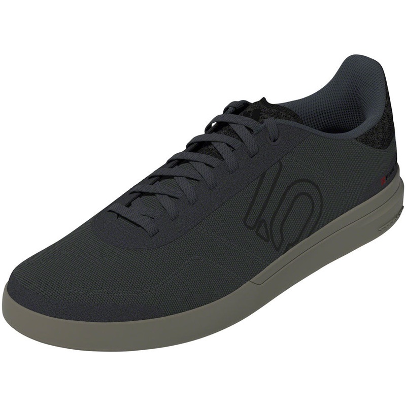 Five Ten Sleuth DLX Canvas Flat Shoes – Mens Gray Six/Core BLK/Olive Strata 9.5