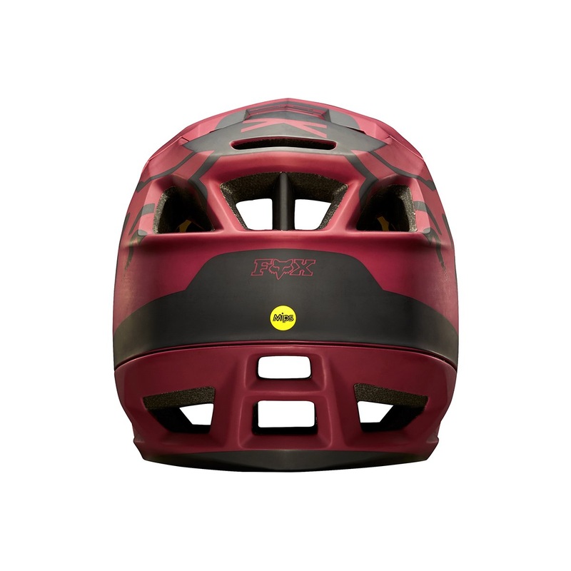 Fox Racing Proframe Moth Full Face Helmet – Dark Red