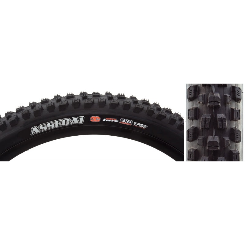 Assegai Tire – 29 x 2.6 Tubeless Folding Black 3C MaxxTerra EXO