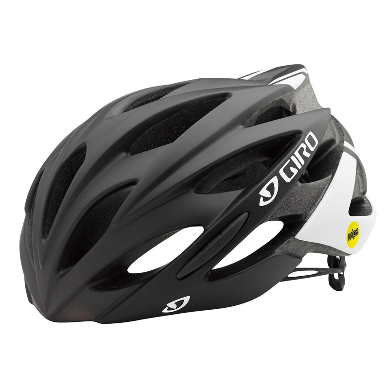 Giro Savant MIPS Road Helmet – Matt Black-White-White