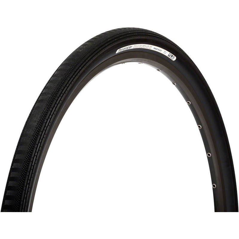 Panaracer GravelKing SS Plus Tire – 700 x 45 Tubeless Folding BLK ProTite Protection