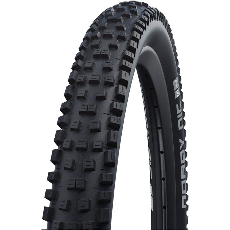 Schwalbe Nobby Nic Tire – 27.5 x 2.35, Tubeless, Folding, Black, Performance Line, RaceGuard, Addix, Double Defense